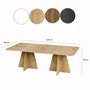 Hanah Home Mushroom 2 - Roble zafiro